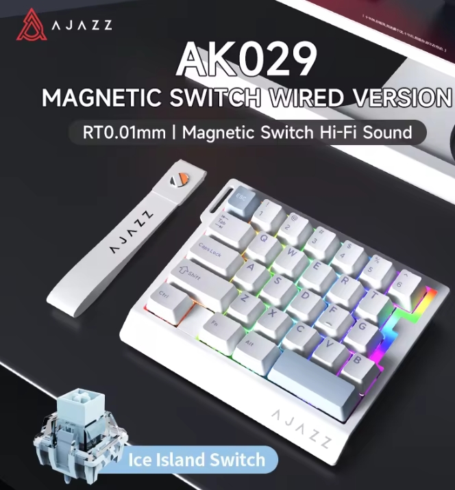 Esports Gaming Keyboard - AK029 Kablolu Tek Elle Kullanımlı Oyun