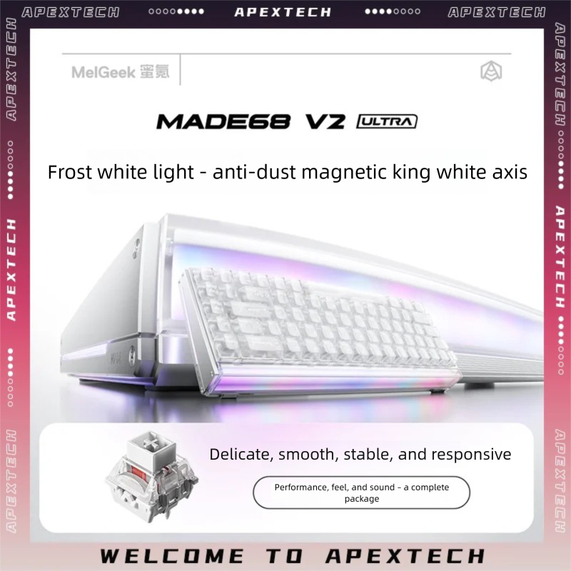Esports Gaming Kings - MelGeek MADE68 V2 ULTRA Manyetik Klavye