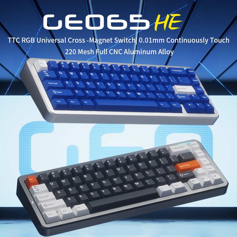 Esports Gaming Kings - FL·ESPORTS GEO65HE Manyetik Anahtar Mekanik Klavye