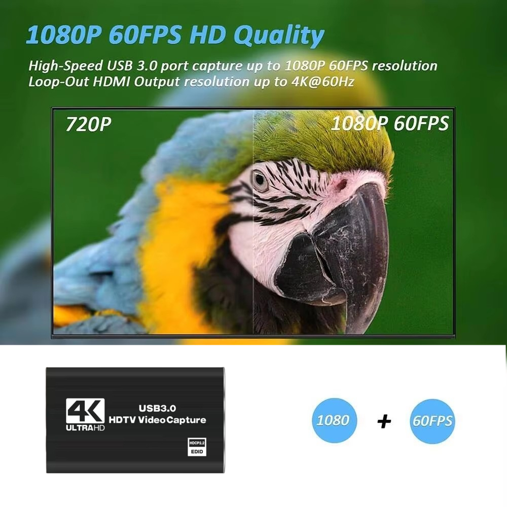 4K HDMI Uyumlu USB 3.0 1080P 6 - Capture Card 4K Hdmi incelemesi ve fiyatı