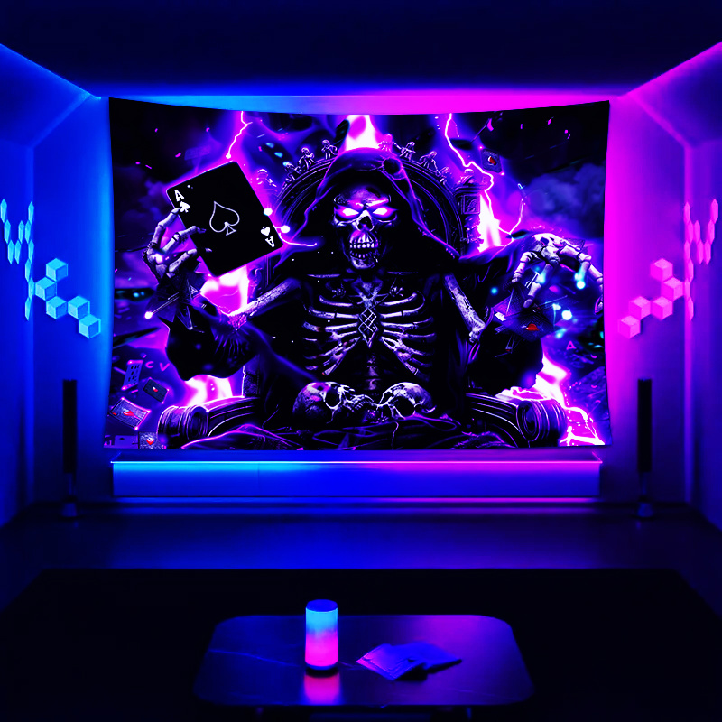 VIKAMA Dark Poker King Skull T - Esports Gaming Kings incelemesi ve fiyatı