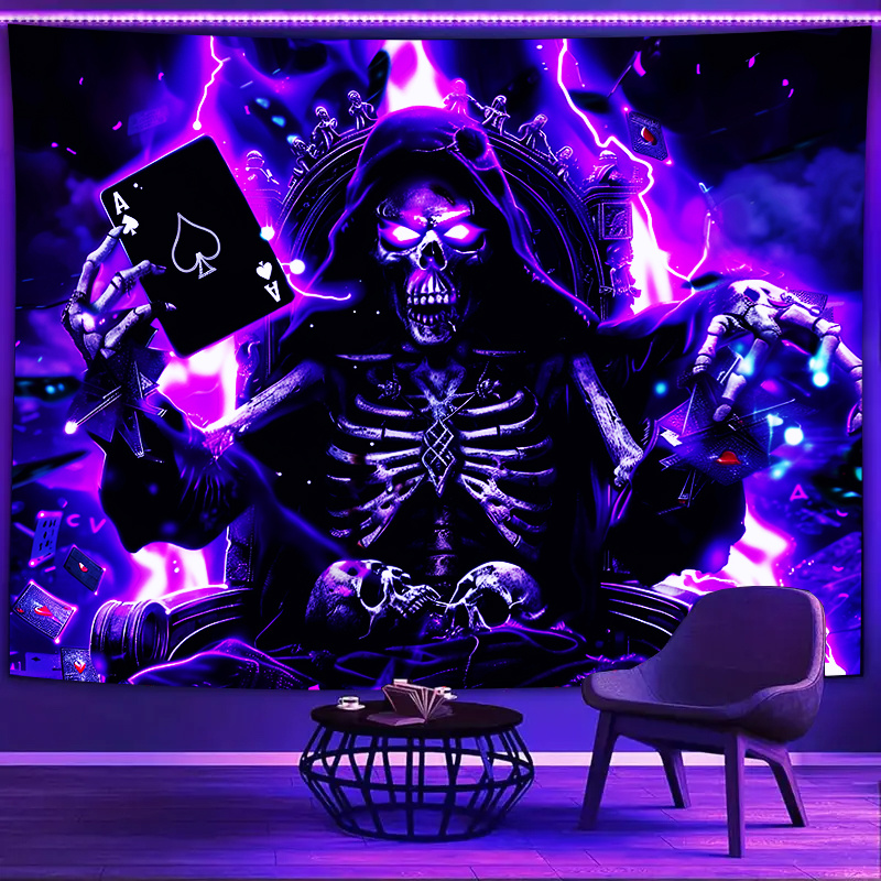 VIKAMA Dark Poker King Skull T - Esports Gaming Kings incelemesi ve fiyatı