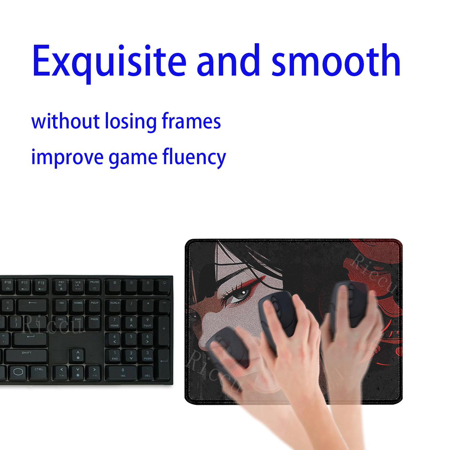 Oyun Mousepad'i Hayalet Maske  - Esports Gaming Keyboard incelemesi ve fiyatı
