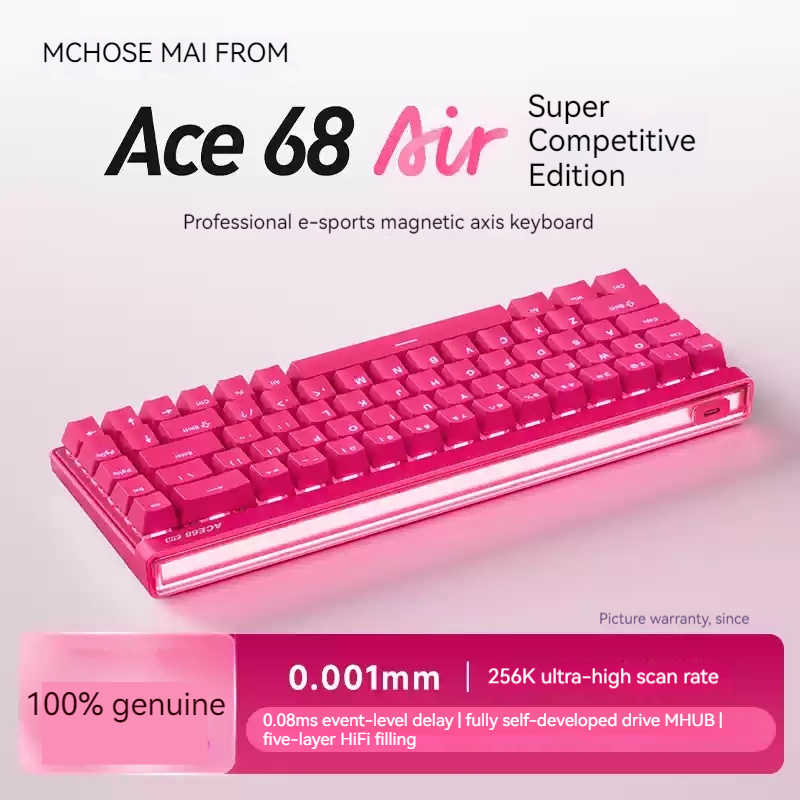 Mchose Ace68 Air Manyetik Ekse - Esports Gaming Keyboard incelemesi ve fiyatı